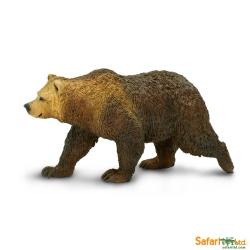 Safari Ltd 181329 niedźwiedź Grizzly 12x5cm - 1