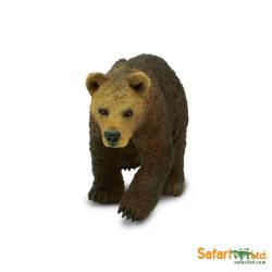 Safari Ltd 181429 niedźwiedź Grizzly młody 7,5x3,5cm - 2