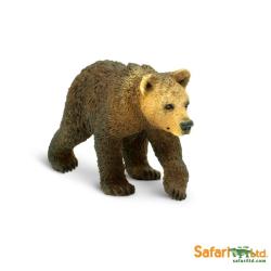 Safari Ltd 181429 niedźwiedź Grizzly młody 7,5x3,5cm - 3