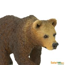Safari Ltd 181429 niedźwiedź Grizzly młody 7,5x3,5cm - 4
