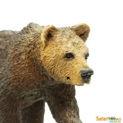 Safari Ltd 181429 niedźwiedź Grizzly młody 7,5x3,5cm - 6