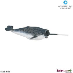 Safari Ltd 212202 Narwal 1:20 27,5x7cm Monterey Bay Aquar - 1