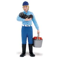 Safari Ltd 226829 Opiekunka zwierząt Becky z wydrą morską - 1