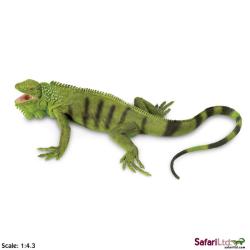 XL Safari Ltd 267729 Legwan zielony 28x14cm skala 1:4,3 - 1