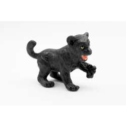 Safari Ltd 272929 Czarna pantera młoda 7x4,5cm