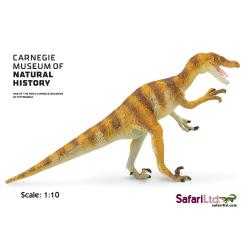 Safari Ltd 410601 Velociraptor 1:10 18x9cm Carnegie - 1