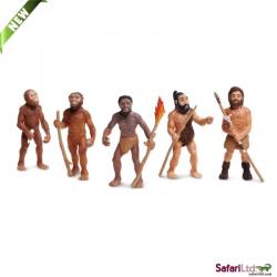 Safari Ltd 663816 Ewolucja człowieka 5 fig.ok.7cm 19x25 bli - 2