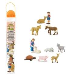 Safari Ltd 683704 pupile w Zoo w tubie - 1