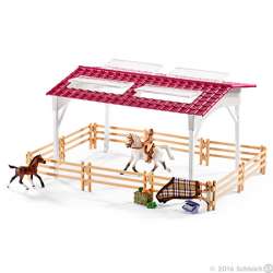 Schleich 42344 Centrum jeździeckie, stajnia - zestaw (GXP-550959) - 4