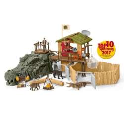 Schleich 42350 Stacja badawcza dzikich zwierząt w dżungl (SLH 42350) - 1