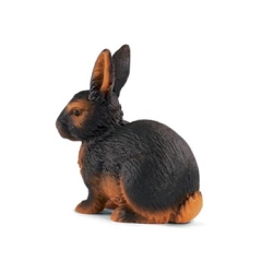 SCHLEICH KRÓLIK CZARNO-BRĄZOWY 13137 - 1