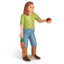 SCHLEICH DZIEWCZYNKA KARMIĄCA (13464) - 1