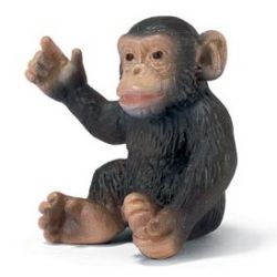 SCHLEICH SZYMPANS - NIEMOWLĘ (14192) - 1