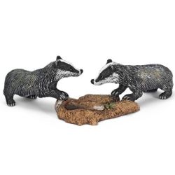 SCHLEICH 14651 MŁODE BORSUKI (GXP-518874) - 1