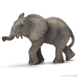SCHLEICH 14658 SŁOŃ AFRYKAŃSKI CIELĘ (GXP-518952) - 1