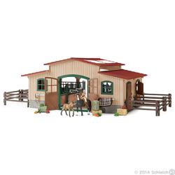 Schleich Stajnia z wyposażeniem (42103) - 1