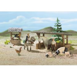 SCHLEICH GOSPODARSTWO - DUŻY ZESTAW 43402 (SLH 43402) - 1