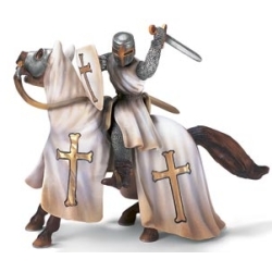 SCHLEICH 70034 KSIĄŻĘ NA KONIU - 1