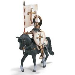 SCHLEICH 70035 CHORĄŻY NA KONIU - 1