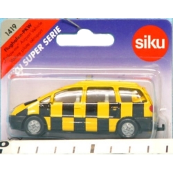 SIKU 1419 - OBSŁUGA LOTNISKA (MINI COOPER LUB VW SHARAN) - 1