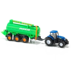SIKU 1860 TRAKTOR Z PRZYCZEPĄ CYSTERNĄ (GXP-528220) - 2