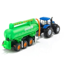 SIKU 1860 TRAKTOR Z PRZYCZEPĄ CYSTERNĄ (GXP-528220) - 3