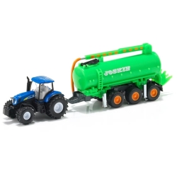 SIKU 1860 TRAKTOR Z PRZYCZEPĄ CYSTERNĄ (GXP-528220) - 1