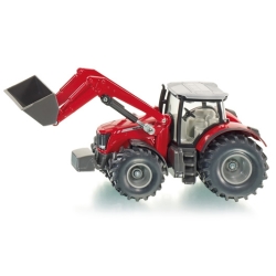 MODEL 'SIKU' MASSEY FERGUSON Z ŁADOWARKĄ 1:50 (1985) - 1