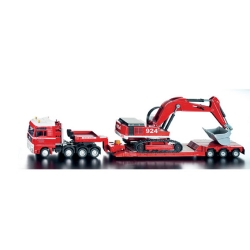 SIKU Transporter z koparką (3930) - 2