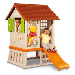 SMOBY DOMEK ZE ZJEŻDŻALNIĄ - KUBUŚ PUCHATEK 310173 - 1