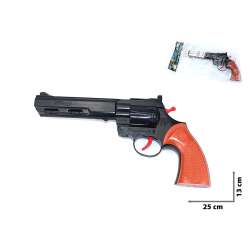 Pistolet na spłonkę 8-strzałowy 24cm w folii (TG366883) - 1