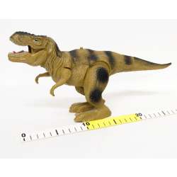 Dinozaur chodzi i ryczy -Tyranozaur w pudeł.22cm 379331 - 2