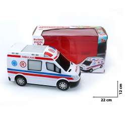 Auto ze św. 3D ambulans z polskim głosem w pudełku (TG378661) - 1