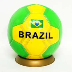 Piłka nożna BRAZIL lakierowana 364960 - 2