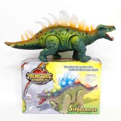 Dinozaur chodzący ze świecącym grzbietem 36cm w pudełku - 3