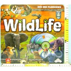 Gra WildLife + 2 płyty DVD Hugo van Lawicka- Gra TREFL W BLASZANYM PUDEŁKU - 2