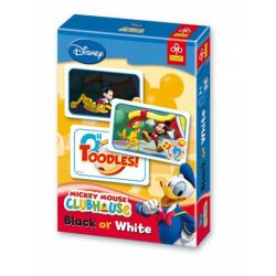 Gra karciana BLACK or WHITE - Mickey Mouse Club House - Karty TREFL - 1