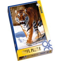 1000 elementów "Tygrys syberyjski" - Puzzle TREFL (10135) - 1
