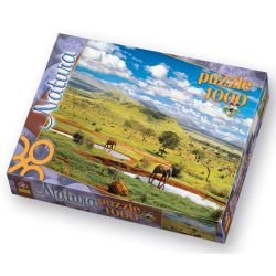 PUZZLE TREFL 1000 KENIA - PARK NARODOWY TSAVO WEST (10167T) - 1