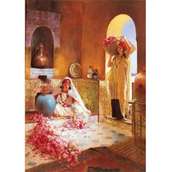 PUZZLE TREFL 1000 ZBIERACZE RÓŻ - ORIENT - 2