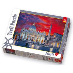 PUZZLE TREFL 1000 BAZYLIKA ŚW. PIOTRA W RZYMIE (10172) - 1