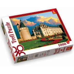 PUZZLE TREFL 1000 CHATEAU DE CHENONC -FRANCJA (GXP-511852) - 1
