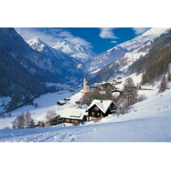 PUZZLE TREFL 260 ALPY AUSTRIA HEILIGENBLUT - 2