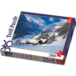 PUZZLE TREFL 260 ALPY AUSTRIA HEILIGENBLUT - 1