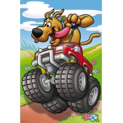 260 elementów - Scooby Doo "Szalona podróż" - Puzzle TREFL (GXP-511109) - 2