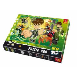 260 elementów - OMNITRIX BEN10 - Puzzle TREFL (GXP-508122) - 1