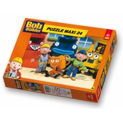 24 duże elementy - Betoniarka Boba Budowniczego - Puzzle TREFL - 1