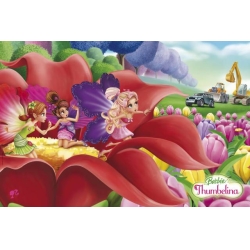 24 duże elementy MAXI - BARBIE Thumbelina - Puzzle TREFL - 2