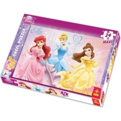 PUZZLE TREFL 24 MAXI RADOSNE KSIĘŻNICZKI (14125) - 1