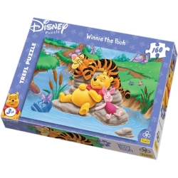 160 elementów .KUBUŚ PUCHATEK PO ŚNIADANIU- Puzzle TREFL (15122) - 1
